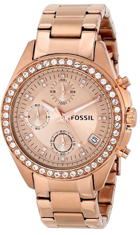 fossil gold watches for women.